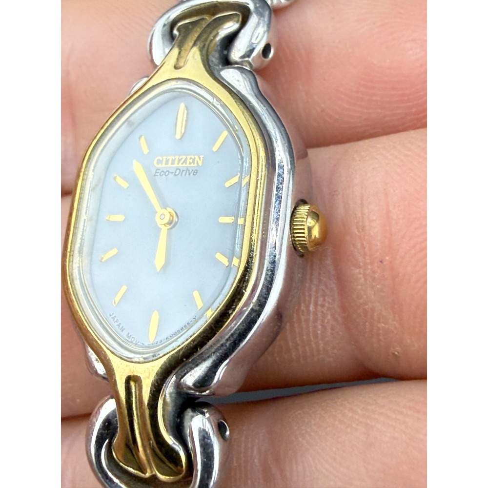 Vintage Citizen Women's Watch Eco-Drive Untested 6.5" - Picture 4 of 10